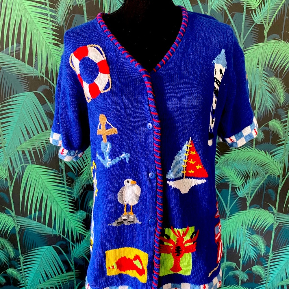 90’s Lighthouse Cardigan